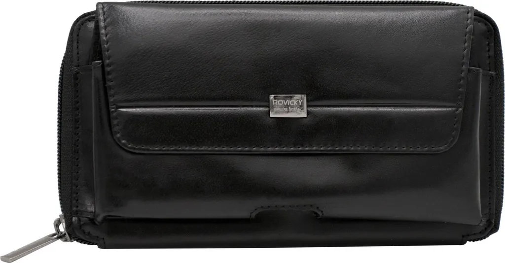 Portefeuille cuir noir Microgat Rovicky - Finissez-en avec le désordre