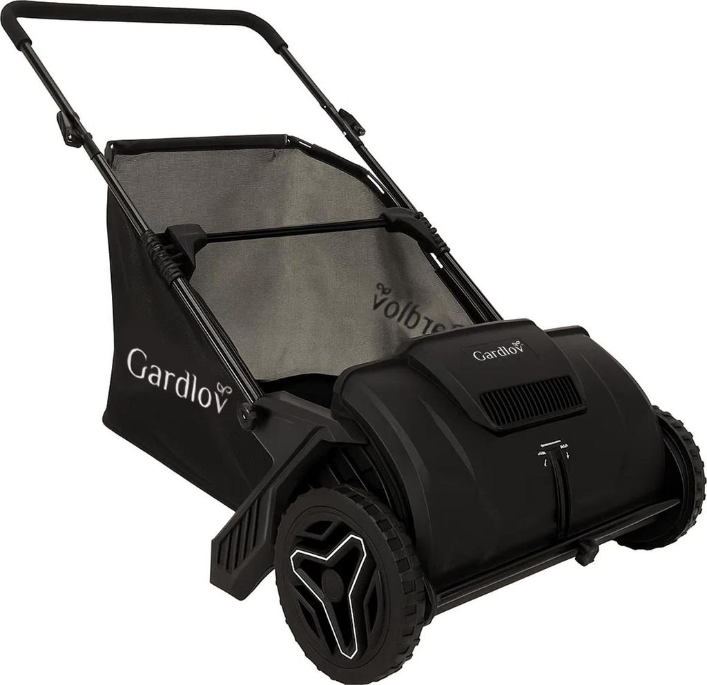 Gardlov Laubsammler Handbetrieben 100L Rasenkehrmaschine Produktbild 