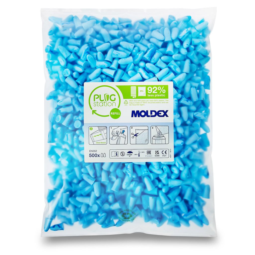 MOLDEX Nachfüllpack Spark Plug Detect, 500 Paar 500 Stk