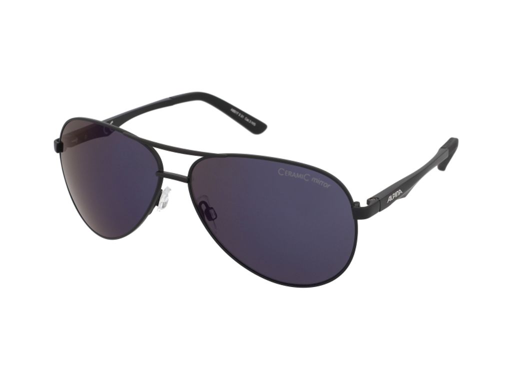 Alpina A 107 Black Matt/Blue Mirror Größe: 61 Produktbild 