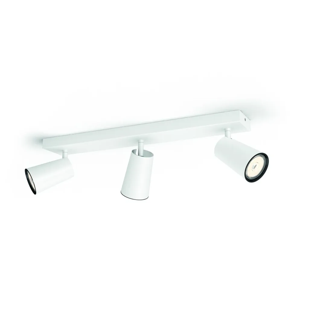 Luminaire Philips Paisley 3 Spots Blanc pour Éclairer les Zones Sombres
