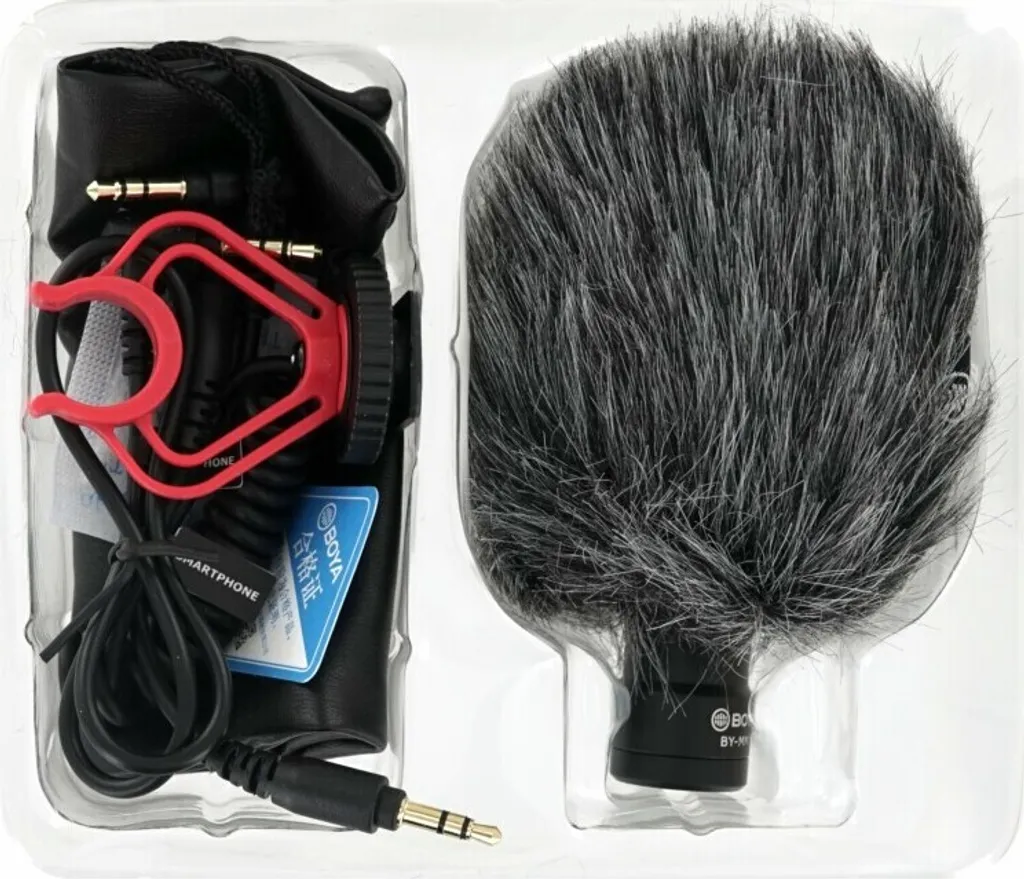 Microphone Cardioïde Externe BY-MM1 BOYA pour Caméra et Téléphone Mobile - 20