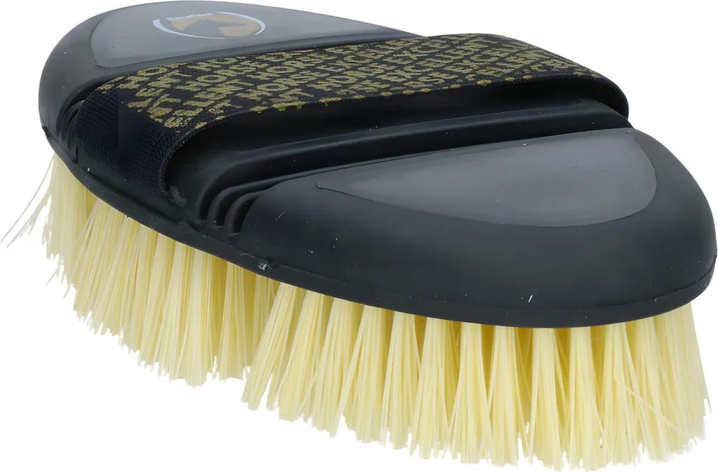 LeMieux Flexi Scrubbing Brush Nero - Design Flessibile per Grooming
