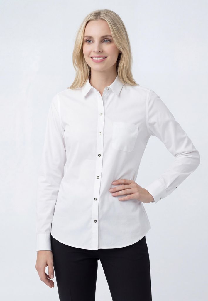 CHANCERY damen bluse - weiß, XXL