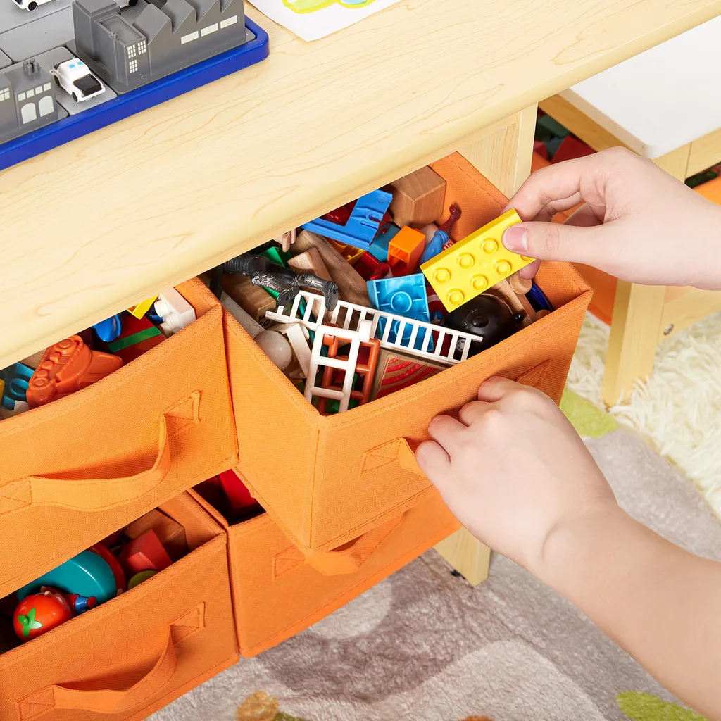 Crea l'Angolo dei Sogni: Tavolo Yorbay per Bambini con Sedie - 7