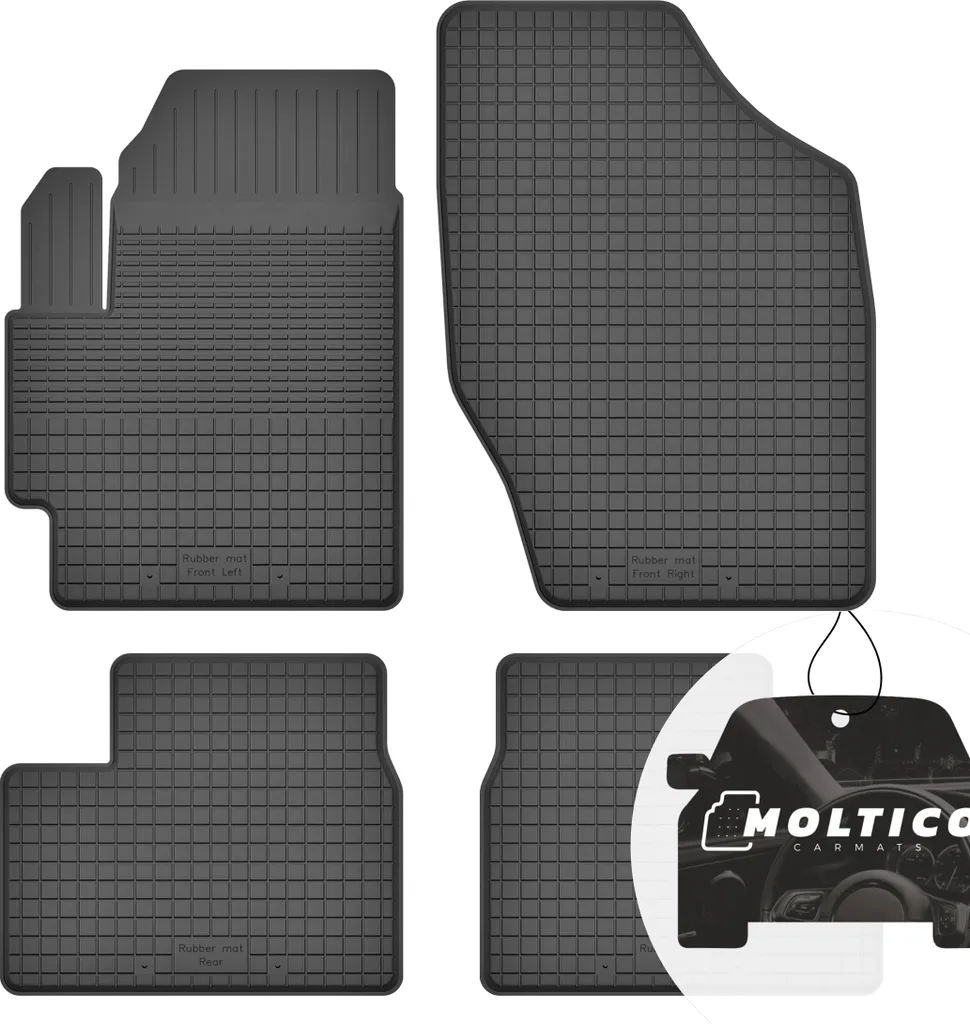 Tappetini in Gomma Suzuki Liana 2001-2007: Protezione su Misura 4 Pezzi