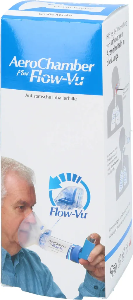 AeroChamber Plus Flow-Vu con Maschera Blu: Guida all'Acquisto - 2