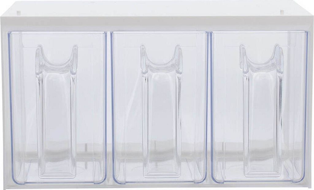 Westmark Roma Rechteckig Dispensor 3 l Transparent - Weiß 1 Obrázok produktu 