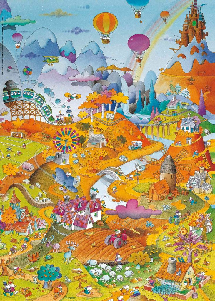 By The Field Puzzle 1000 Teile Produktbild 