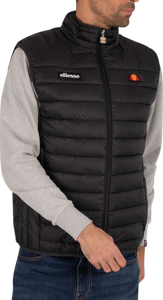 Ellesse Herren Bardy Gilet, Schwarz S Produktbild 
