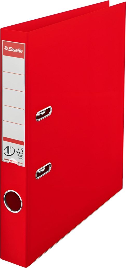 Classeur A4 5 cm PP rouge Image du produit 