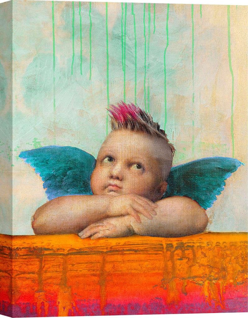 Leinwandbilder Pop Art - Eric Chestier - Piccoli punk spensierati II - 70x50 cm