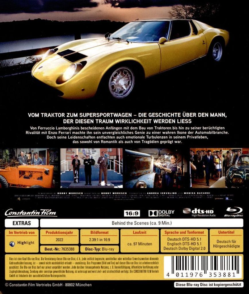 Lamborghini: (BR) Min: 97/DD5.1/WS Obrázok produktu 2