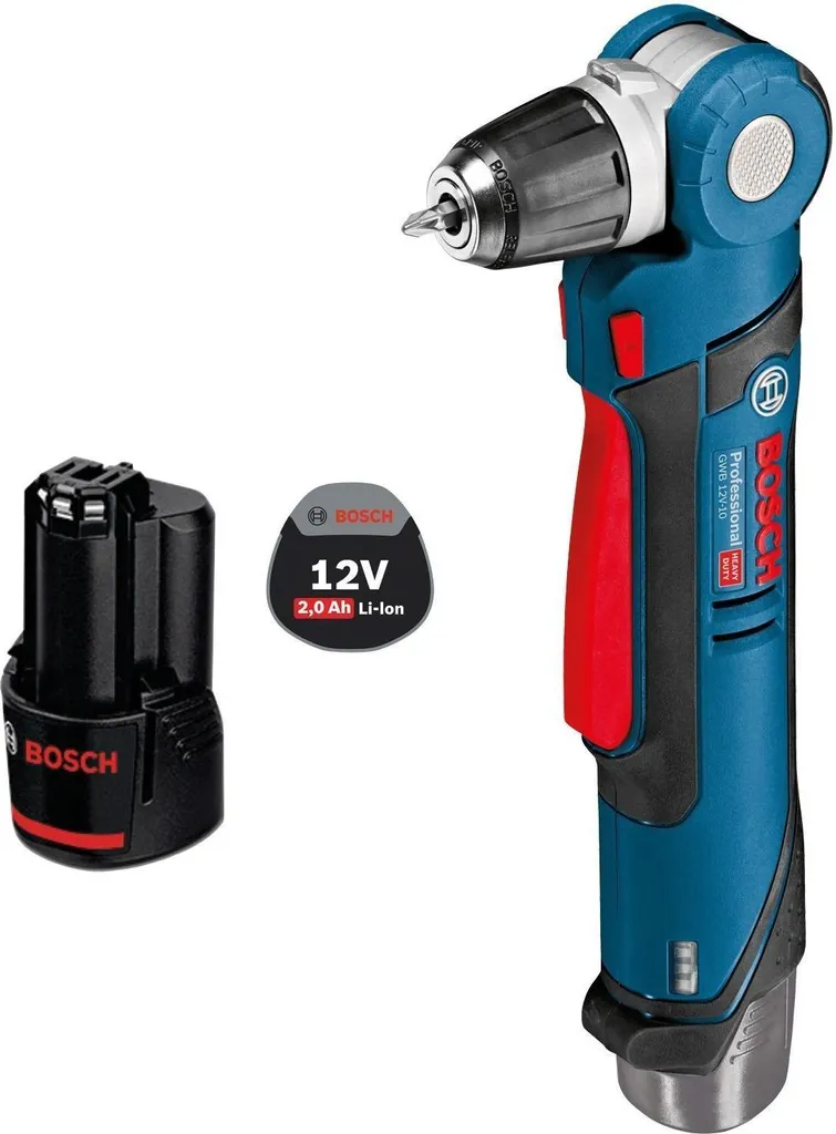 Bosch Professional GWB 12V-10 Perceuse Angulaire sans fil avec Batterie