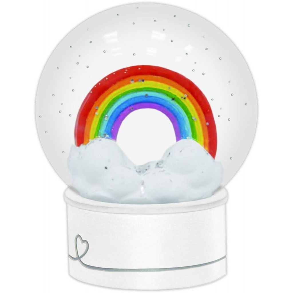 Die Spiegelburg GLITZER-GLASKUGEL RE REGENBOGEN REGENBOGEN