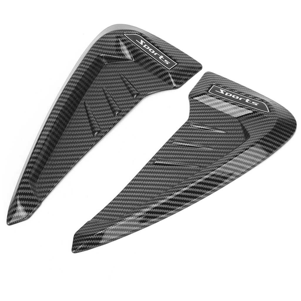 Seite Vent Trim,Seite Kotflügel Aufkleber,Exterior Dekoration,Auto Carbon Fiber Covers,Auto Abzeichen