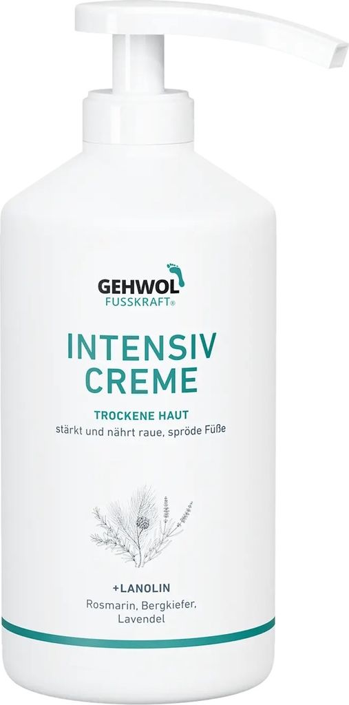 Gehwol - Fusskraft Blau / Intensiv Creme - 500ml trockene & Produktbild 1