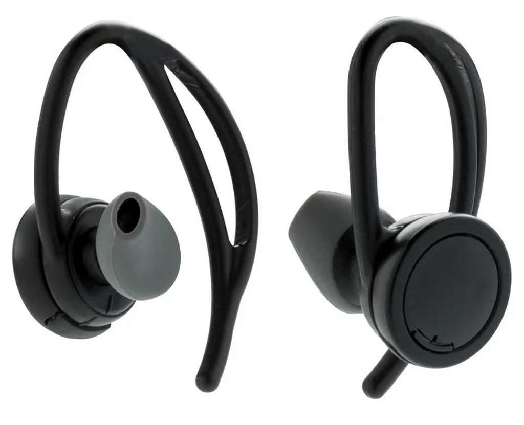 Stock 3x Auricolari Bluetooth ABS Nero 8,3cm - Prezzo Outlet