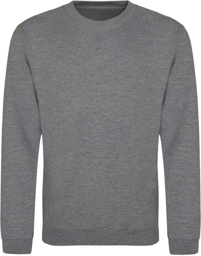 Just Hoods JH030 | Herren Sweatshirt +WRAP - Farbe: Graphite Heather - Größe: M