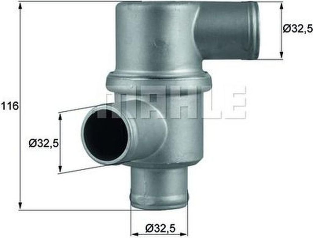 Mahle Thermostat für Lada