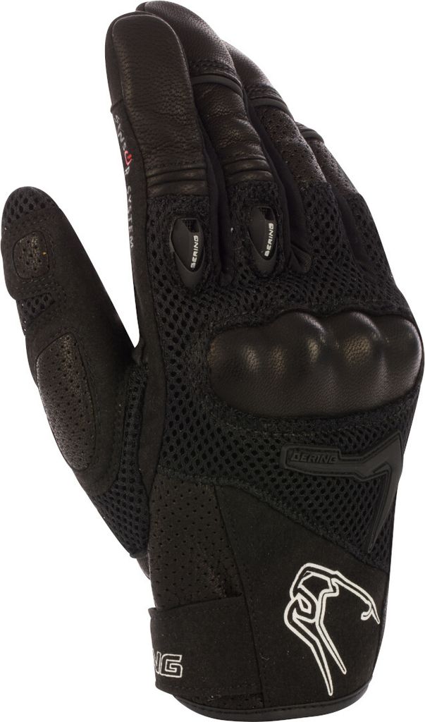 Bering Planet Motorrad Handschuhe, schwarz, S