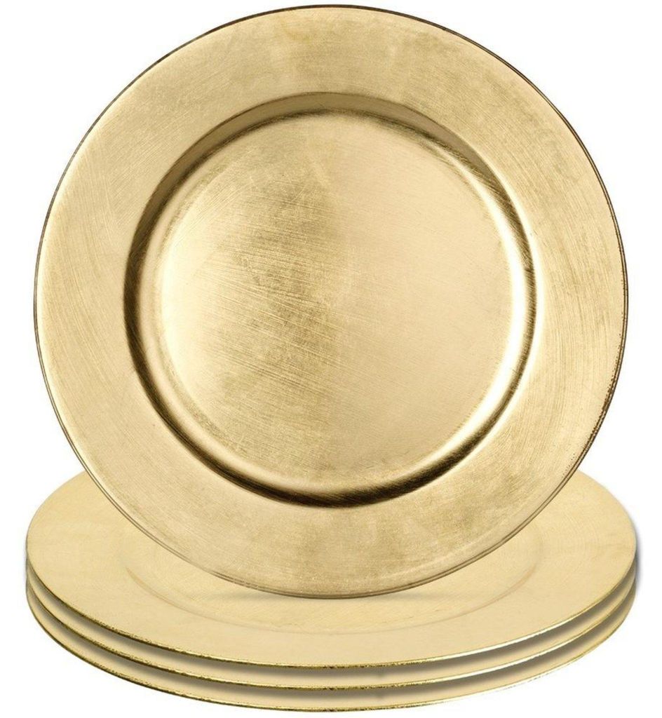 Vilde | Piattino - Piatto da portata - Oro - Piatto da Immagine del prodotto 