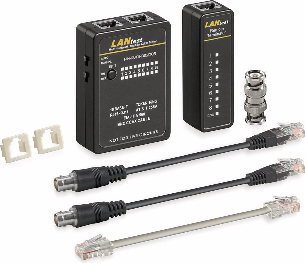 Goobay 93010, RJ-11, RJ-12, RJ-45, Meranie skratového Obrázok produktu 