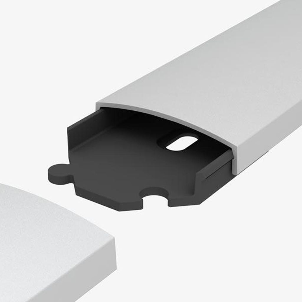 SMS Kabelrinne Cable Management 1000 grau