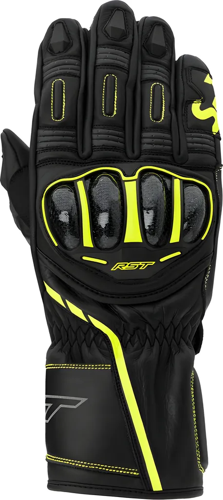 Gants RST S1 jaune fluo taille M parfaits pour vos trajets moto