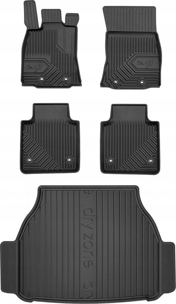 SET 77 Fußmatten und Fußmatten JAGUAR XJ X351 LANG