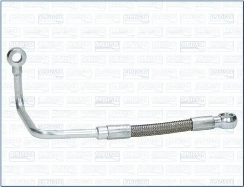 Ligne d'Arrivée Huile Turbo Alfa 159 1.9 JTDM 16V pour Réparation