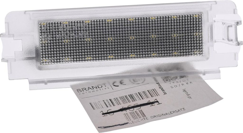 BRANDT AUTOMOTIVE Kennzeichenleuchte LED kompatibel mit Dacia Logan I Lim. MCV 12-20 Logan II 12-20 Sandero II 12-20 Renault Symbol III 13-20
