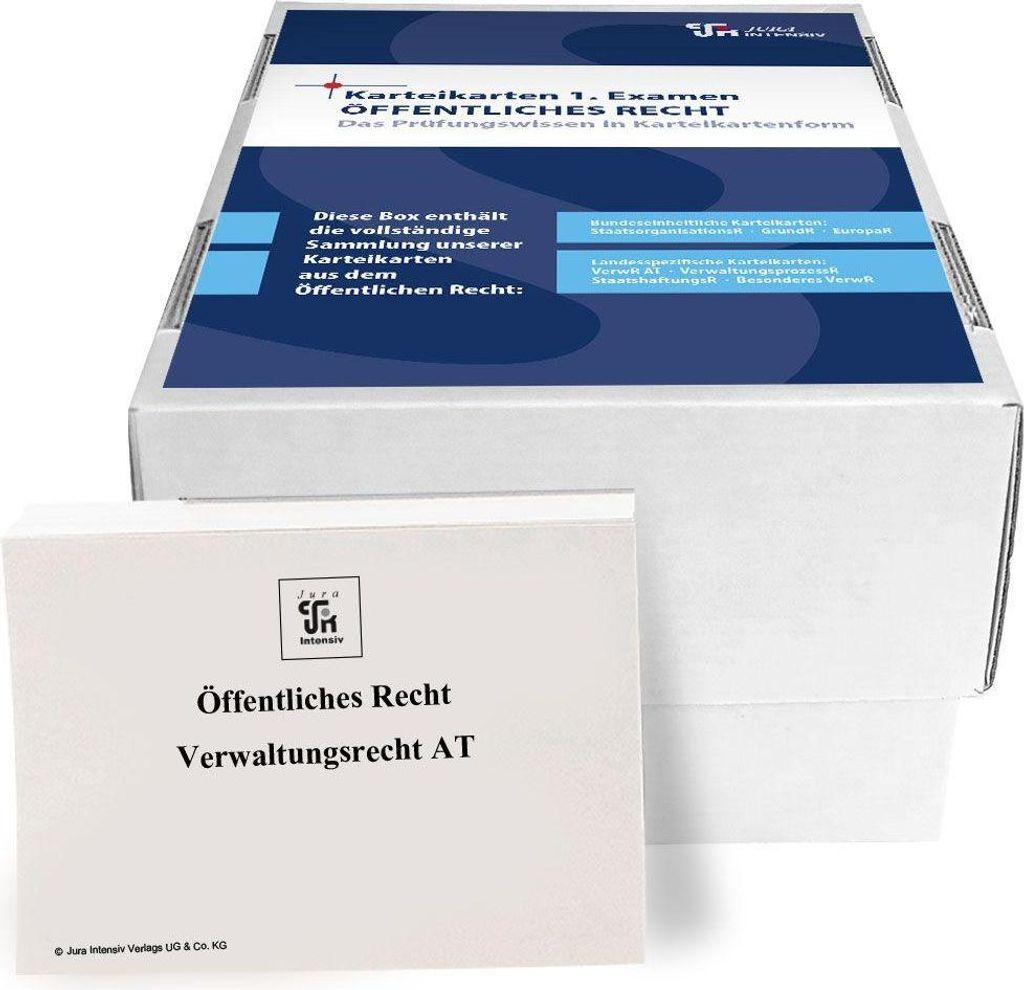 Karteikarten 1. Examen Öffentliches Recht - Bayern