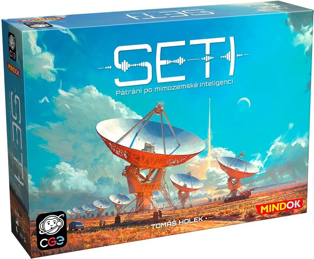 SETI Recherche d'intelligence extraterrestre - Jeu de société scientifique