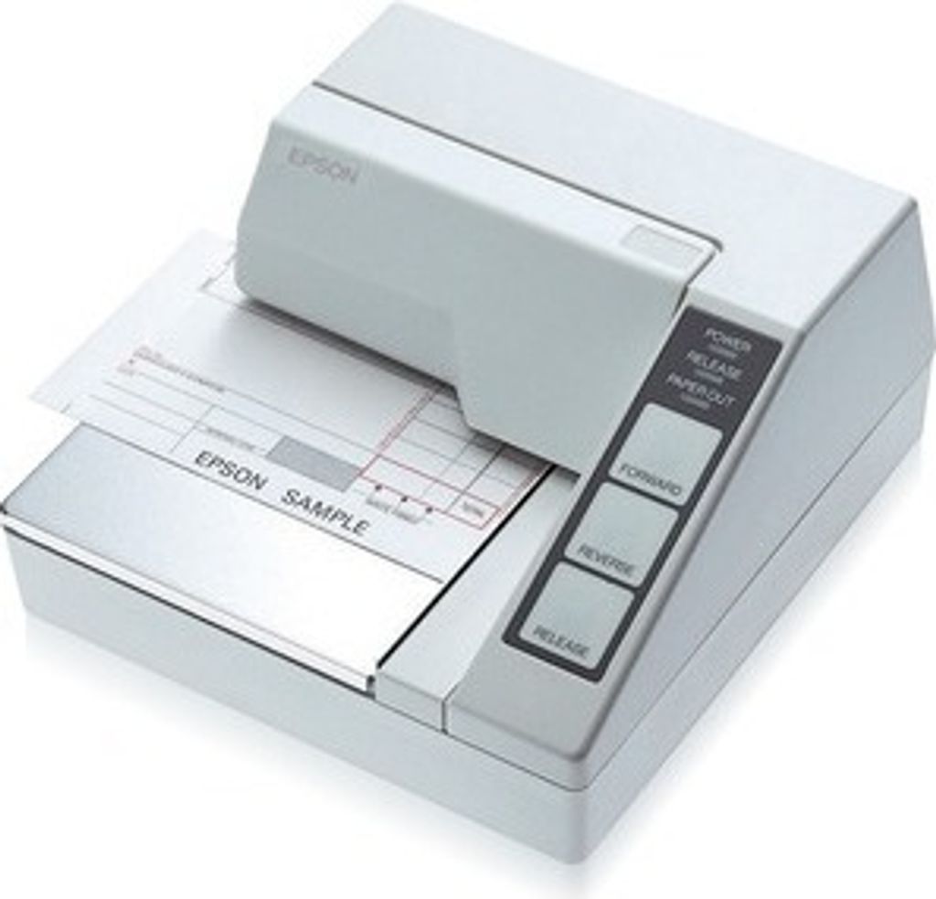 Epson TM-U295 (292): Serial, w/o PS, EDG, 16,2 Zeichen pro Zoll, 0.09/0.35 μm, Kabelgebunden, 180000 h, Portugal, 2 Kopien