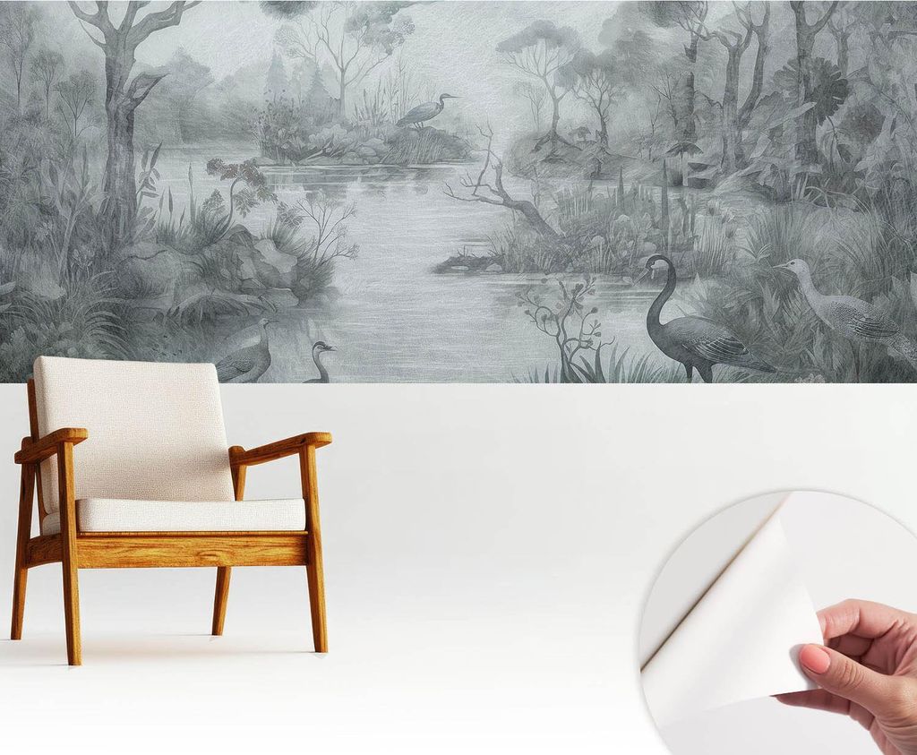 Fototapete selbstklebend - 250x104 cm - Tapete - Wandtapete - Wandbilder - Klebefolie - Dekofolie - Tapete Folie - Wand - Dekoration - Wohnzimmer -...