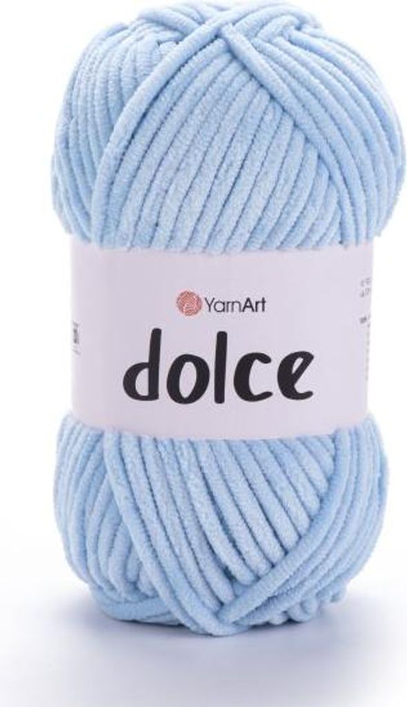YarnArt Dolce (100g/120m) Y 749 hellblau