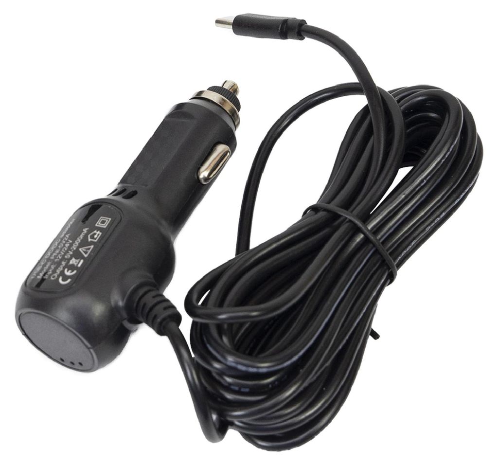 PNI autolader met USB-C aansluiting, 12V/24V - 5V, geschikt Productafbeelding 