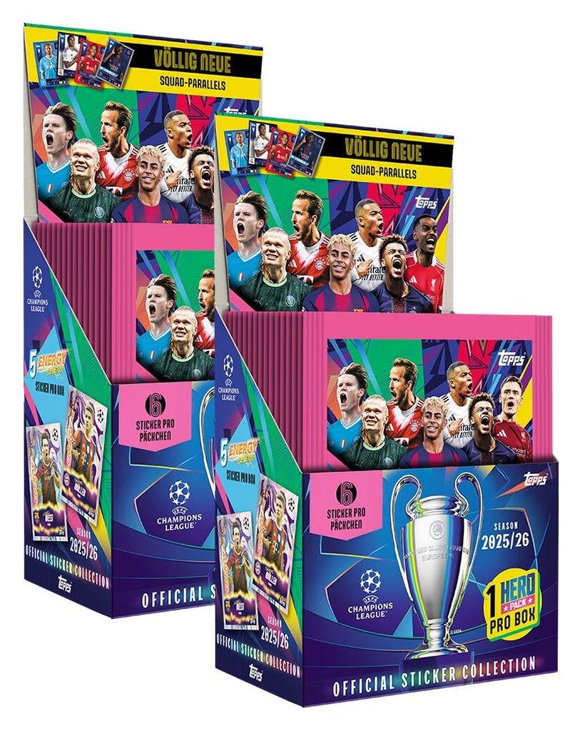 Topps - Champions League 2025/2026 - Figurine da collezione Immagine del prodotto 