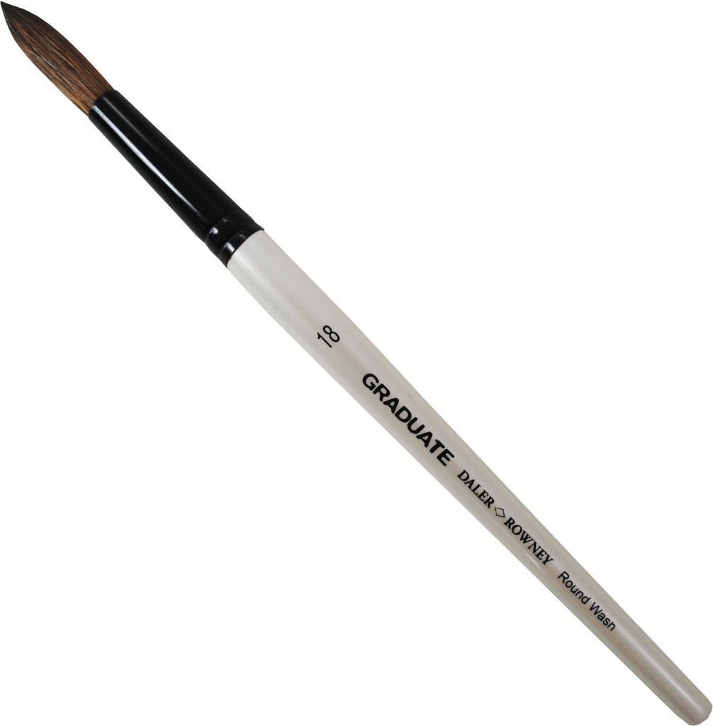 Daler Rowney Graduate Watercolour Brush Pony & Synthetic Rundpinsel 18