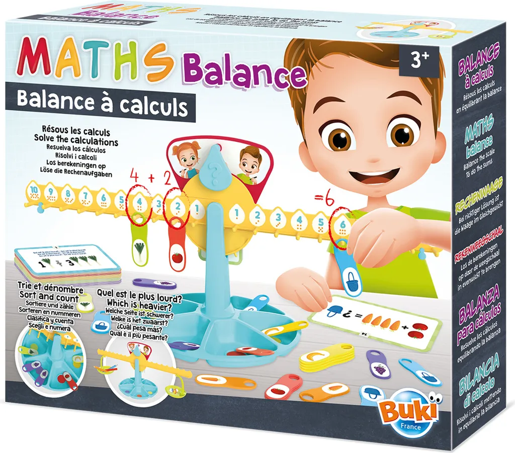 Échelle des chiffres kit d'apprentissage en bois modèle Montessori N12