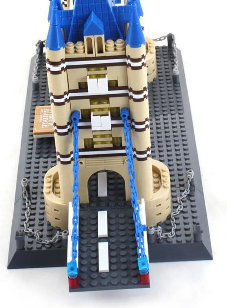 Kit Tower Bridge Wange 5215 | Modèle Architectural de 1031 Briques - 4