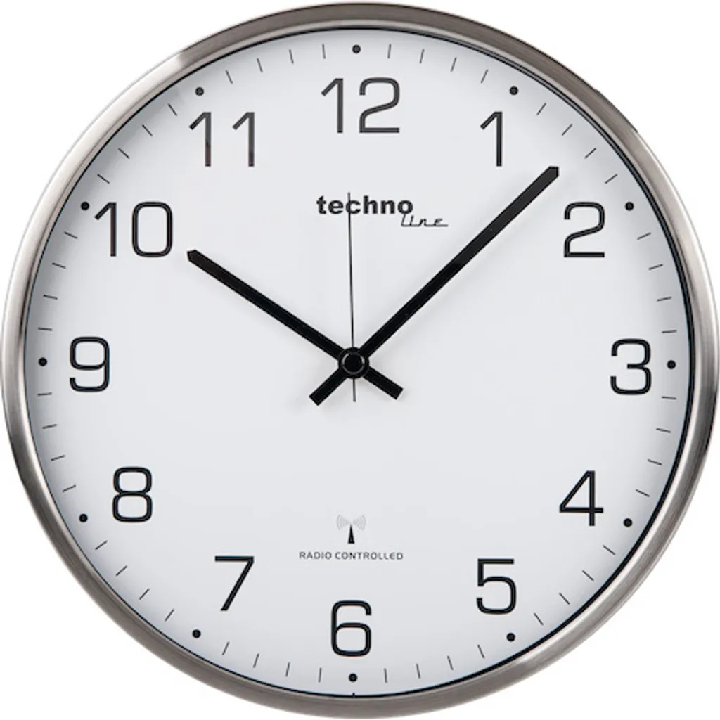 Horloge murale radio-pilotée WT 8900 fini le retard réglage automatique