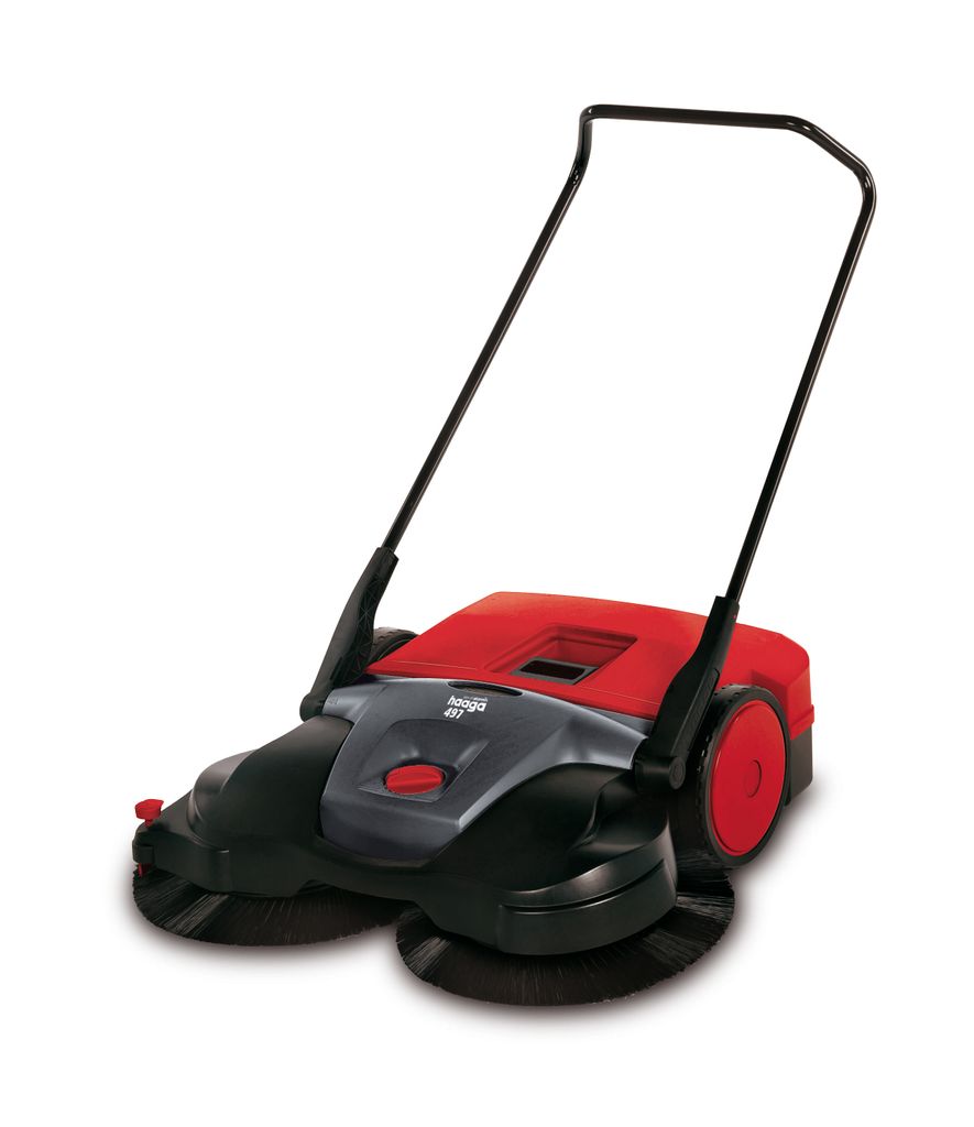 Haaga Kehrmaschine Handkehrmaschine 497 Profi Kehrbesen für Flächen bis 2000m?