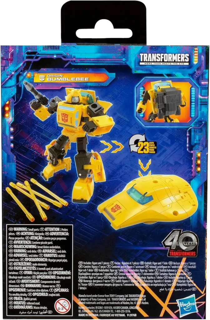 Jouet Robot Bumblebee Transformers 14cm : Idéal Cadeau et Collection - 14