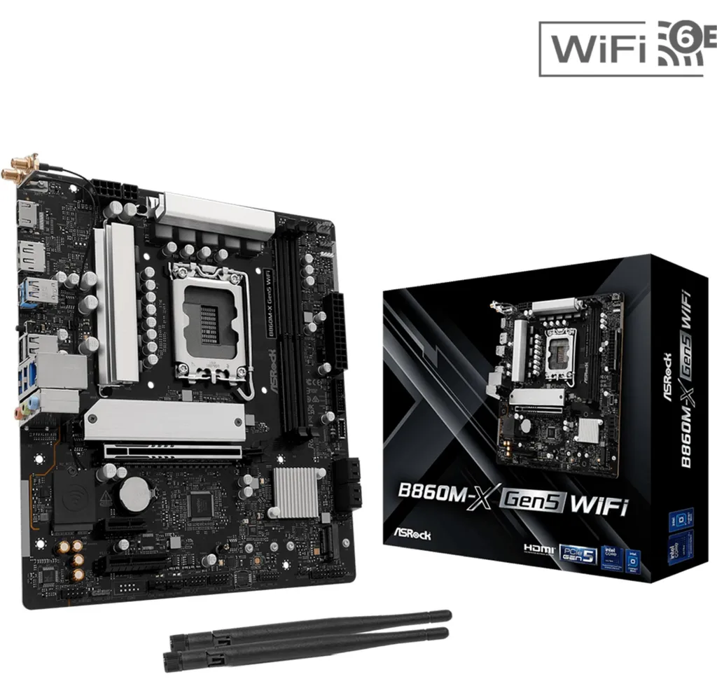 Évitez les Lags avec la Carte Mère ASRock B860M-X GEN5 WiFi à Haute Vitesse