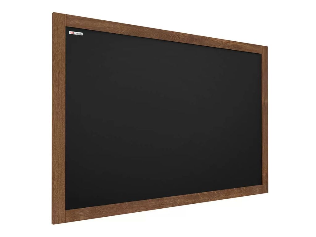 Kreidetafel mit Holzrahmen 90x60cm Produktbild 