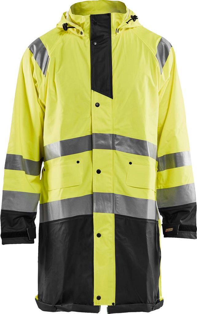Blakläder High Vis Regenjacke 4324 2000 Level 1 in div. Farben, Farbe:gelb/schwarz, Größe:M