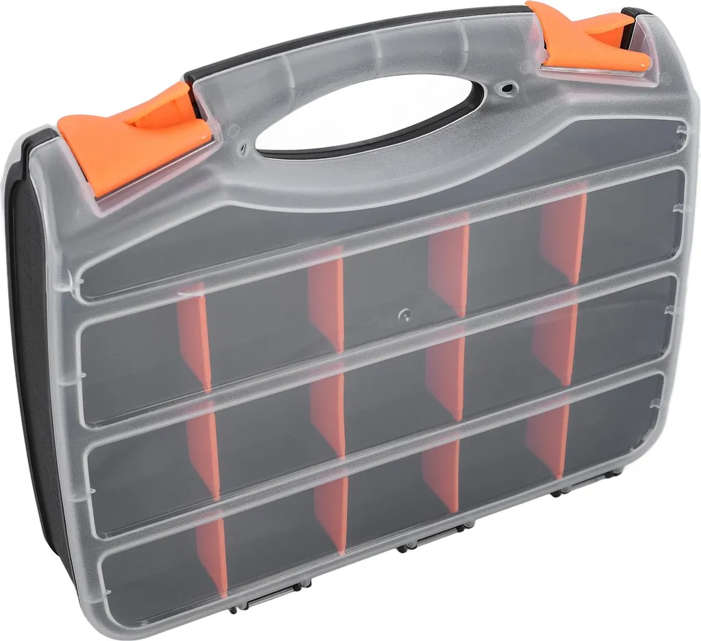 Boîte de rangement à compartiments modulables pour petits composants PC - 2