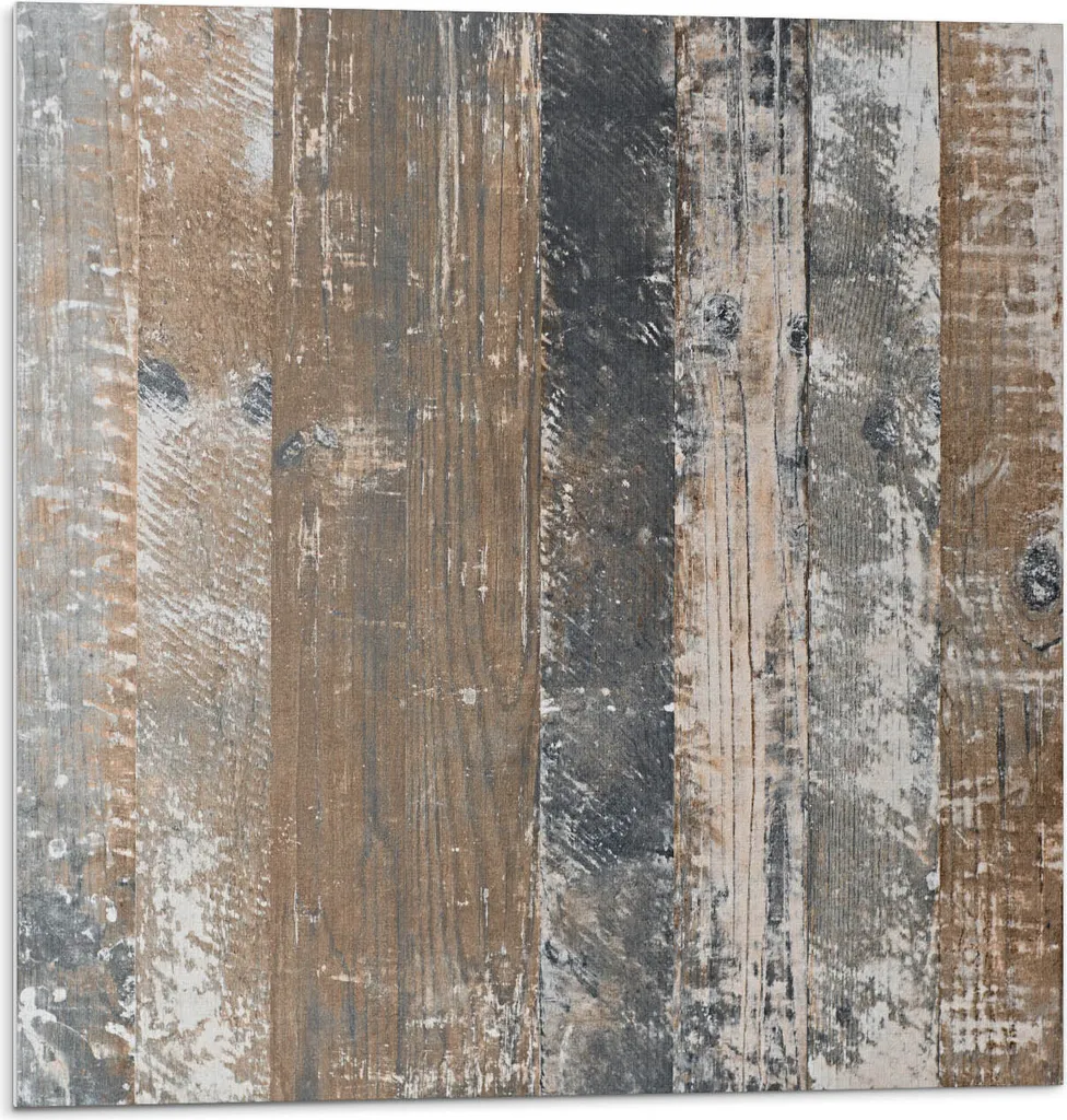 Decorazione Murale Stile Naturale Piastrelle Adesive PVC 30x30